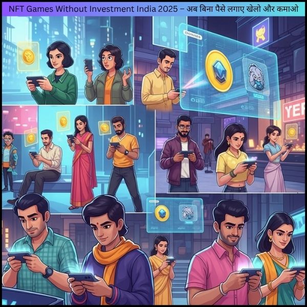 NFT Games Without Investment India 2025 – अब बिना पैसे लगाए खेलो और कमाओ