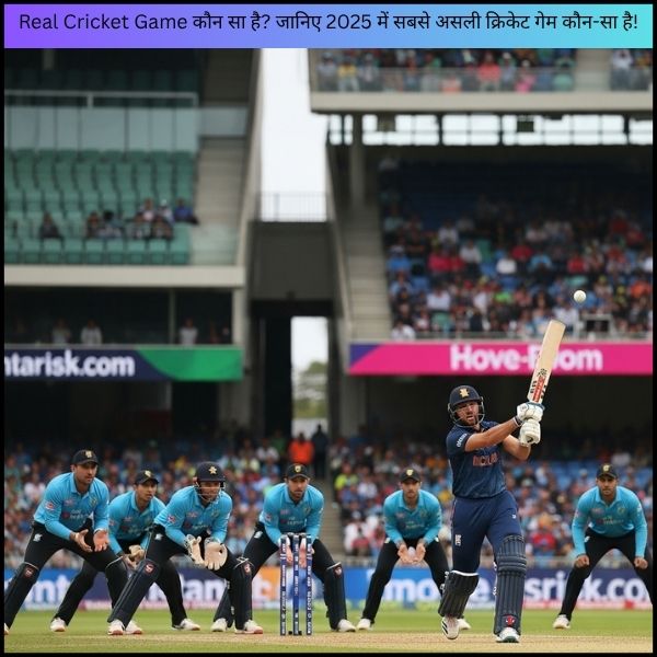 Real Cricket Game कौन सा है? जानिए 2025 में सबसे असली क्रिकेट गेम कौन-सा है!