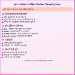 Indian Indie Game Developers