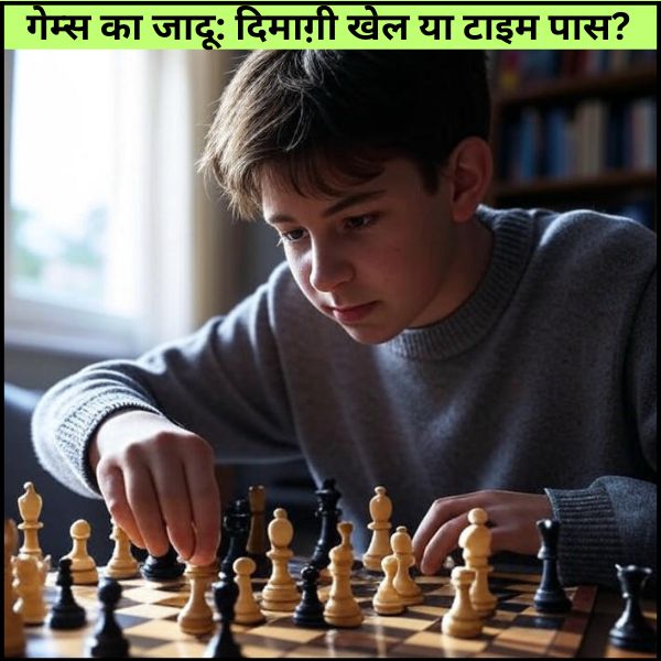 गेम्स का जादू: दिमाग़ी खेल या टाइम पास?