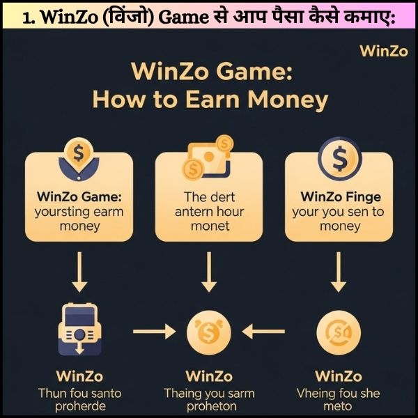 1. WinZo (विंजो) Game से आप पैसा कैसे कमाए