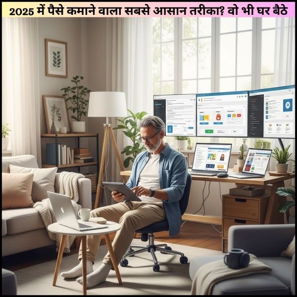 2025 में पैसे कमाने वाला सबसे आसान तरीका