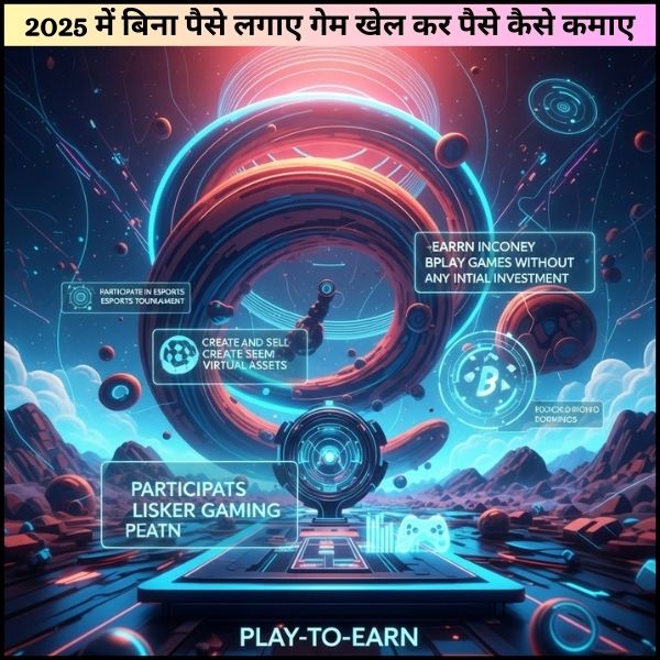 2025 में बिना पैसे लगाए गेम खेल कर पैसे कैसे कमाए जानिए पूरी जानकारी