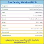 Free Earning Websites