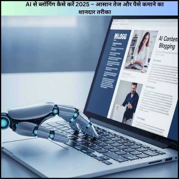 AI से ब्लॉगिंग कैसे करें 2025