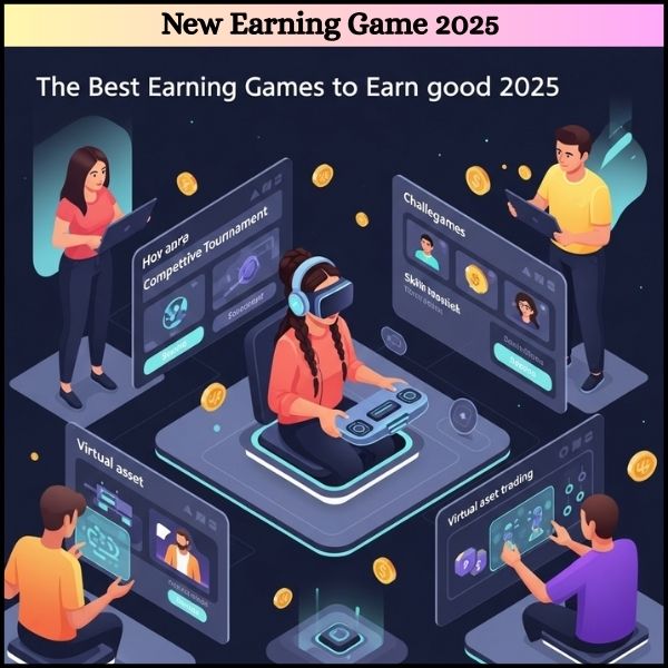 New Earning Game 2025 | आप इन Best Earning Games में अच्छा पैसा कमा सकते हैं
