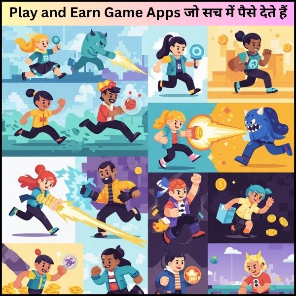 Play and Earn Game Apps जो सच में पैसे देते हैं Play and Earn Game Apps जो सच में पैसे देते हैं