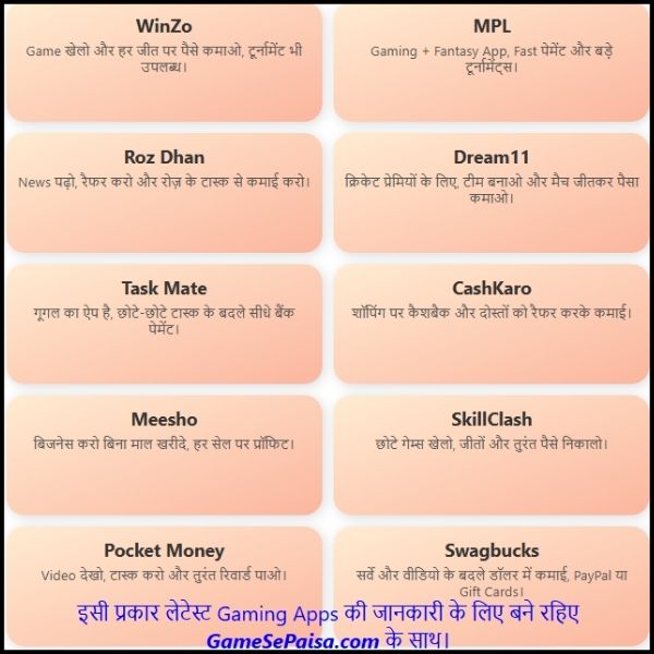 Real Paisa Kamane Wala App