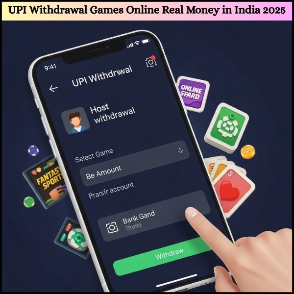 UPI Withdrawal Games Online Real Money in India 2025