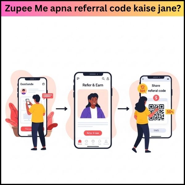 Zupee Me apna referral code kaise jane Zupee Me apna referral code kaise jane