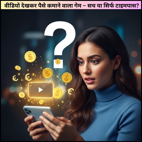वीडियो देखकर पैसे कमाने वाला गेम – सच या सिर्फ टाइमपास?