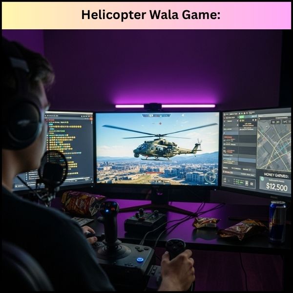 Helicopter Wala Game: हेलिकॉप्टर उड़ाओ और घर बैठे पैसे कमाओ – जानिए 2025 का नया गेमिंग ट्रेंड क्या है? Helicopter Wala Game: हेलिकॉप्टर उड़ाओ और घर बैठे पैसे कमाओ – जानिए 2025 का नया गेमिंग ट्रेंड क्या है?