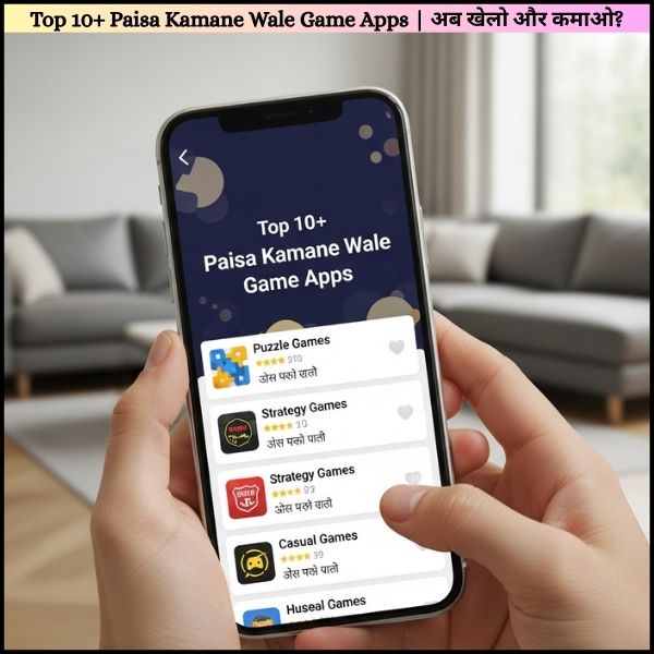 Top 10+ Paisa Kamane Wale Game Apps