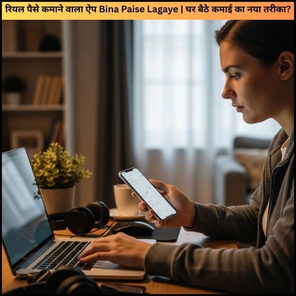 रियल पैसे कमाने वाला ऐप Bina Paise Lagaye घर बैठे कमाई का नया तरीका रियल पैसे कमाने वाला ऐप Bina Paise Lagaye घर बैठे कमाई का नया तरीका