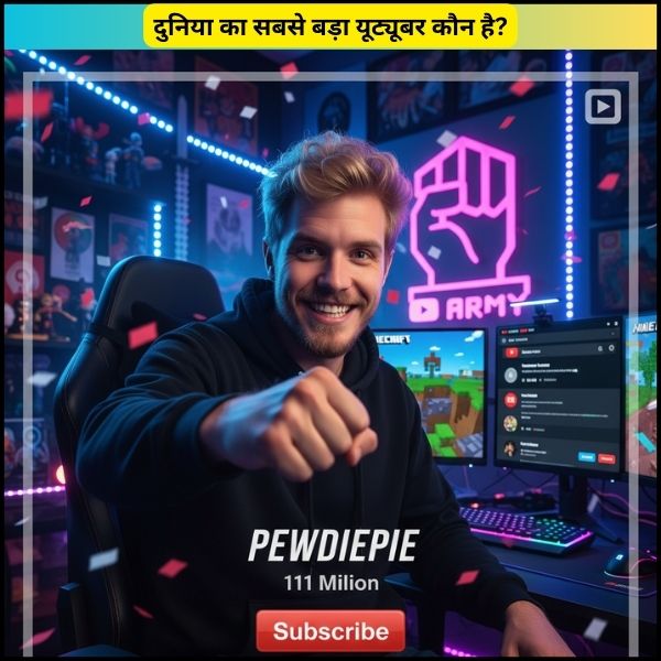 दुनिया का सबसे बड़ा यूट्यूबर कौन है