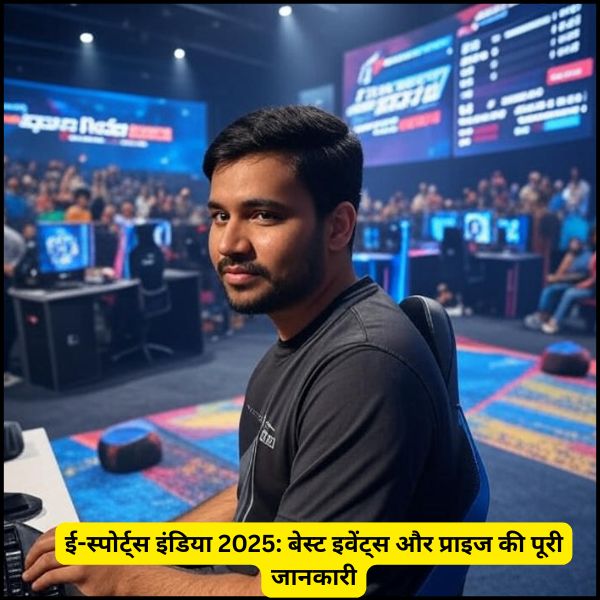 ई-स्पोर्ट्स इंडिया 2025 बेस्ट इवेंट्स और प्राइज की पूरी जानकारी (1) ई-स्पोर्ट्स इंडिया 2025 बेस्ट इवेंट्स और प्राइज की पूरी जानकारी