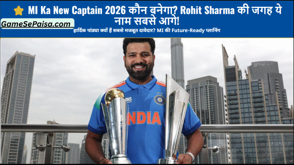 MI Ka New Captain 2026 कौन बनेगा? Rohit Sharma की जगह ये नाम सबसे आगे?