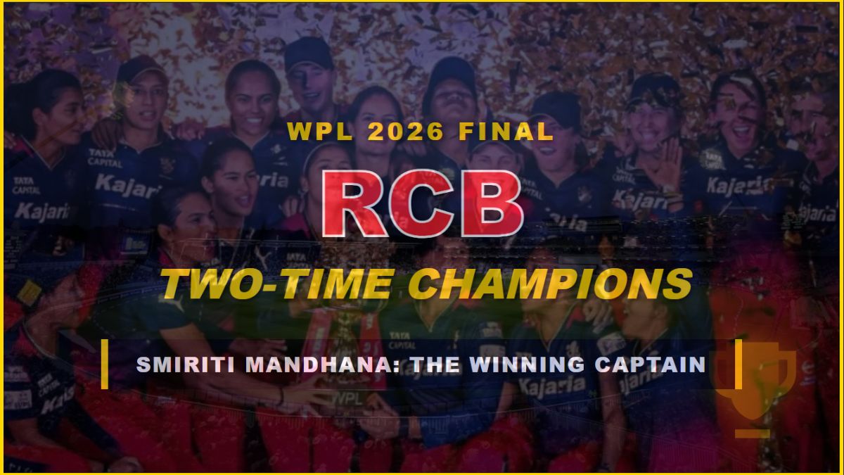 WPL 2026 फाइनल स्मृति मंधाना की कप्तानी में RCB बनी दो बार की चैंपियन