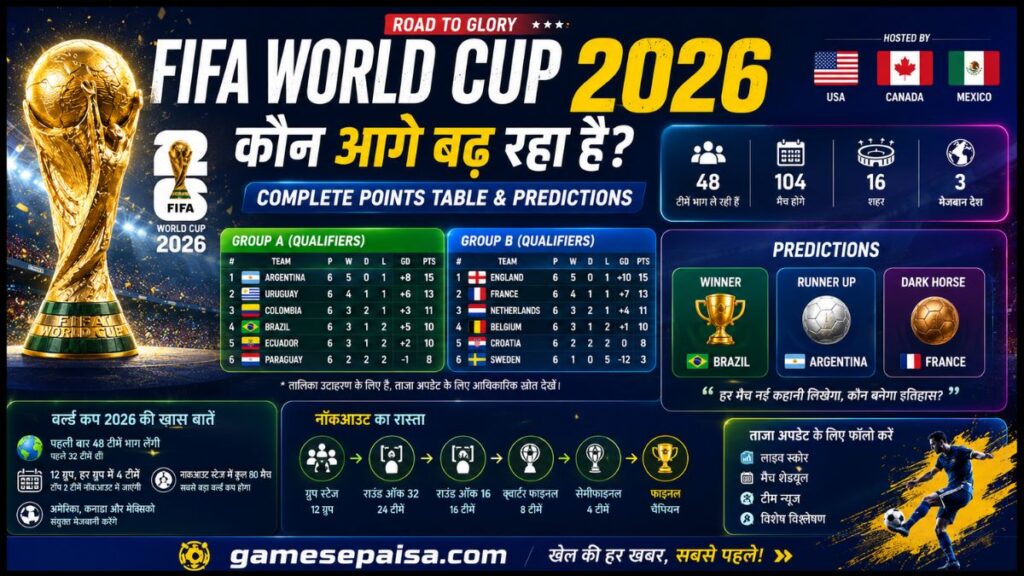 FIFA World Cup 2026 में कौन आगे बढ़ रहा है