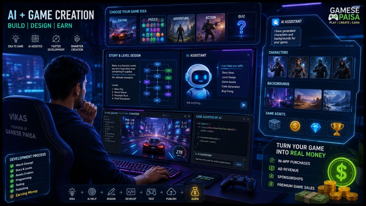 AI Se Game Kaise Banaye: 2026