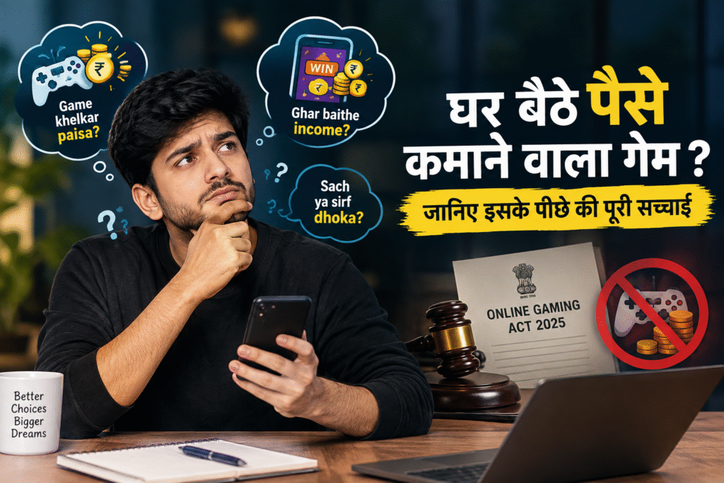 घर बैठे पैसे कमाने वाला गेम